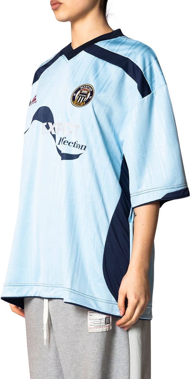 Martine Rose FOOTBALL TOP LIGHT BLUE Divers