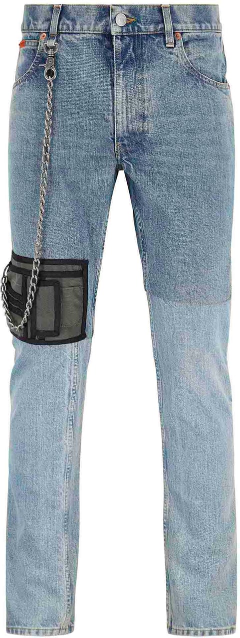 Martine Rose Jeans Blue Blauw