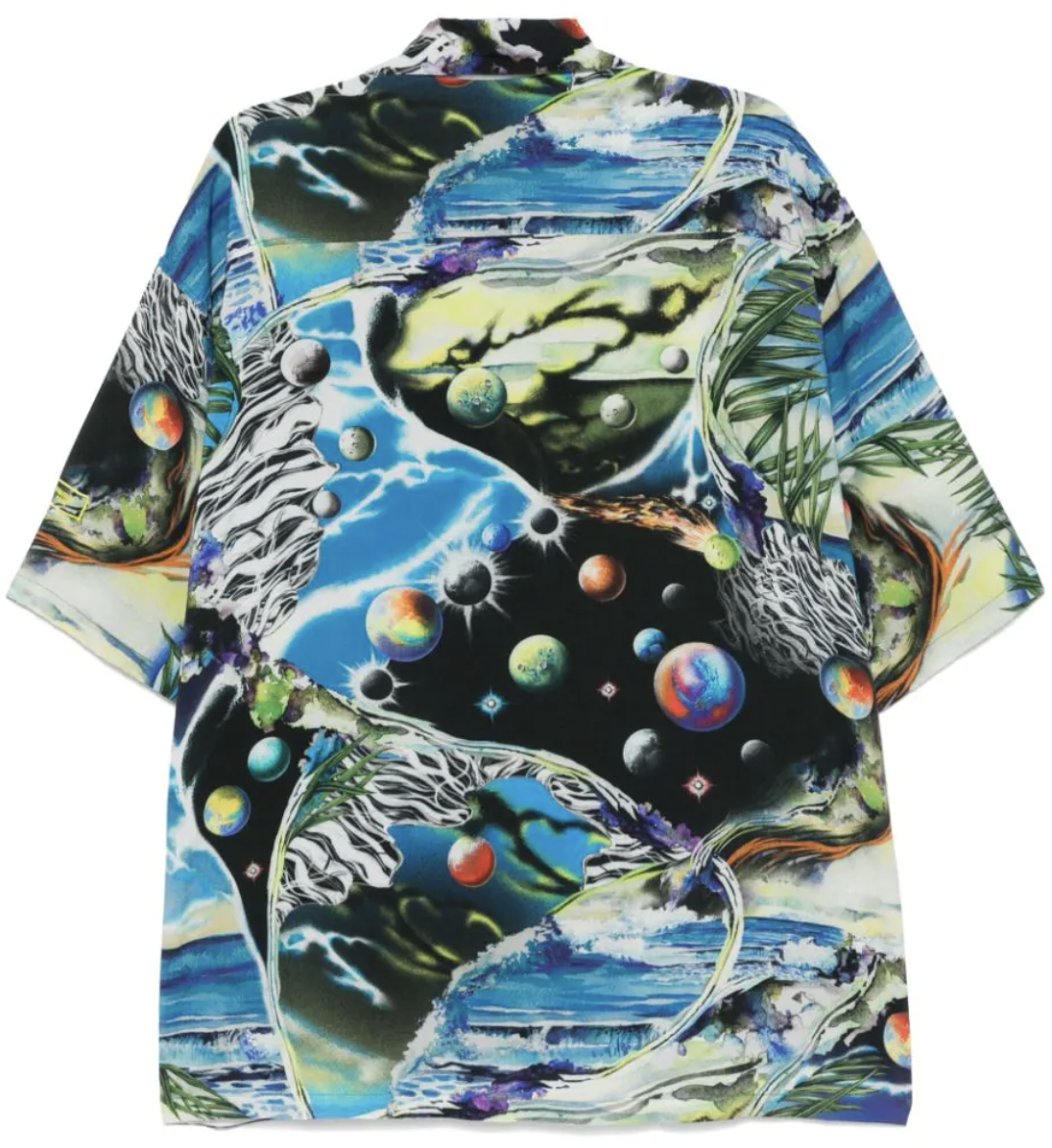 Martine Rose Boxy Hawaiian Shirt Divers
