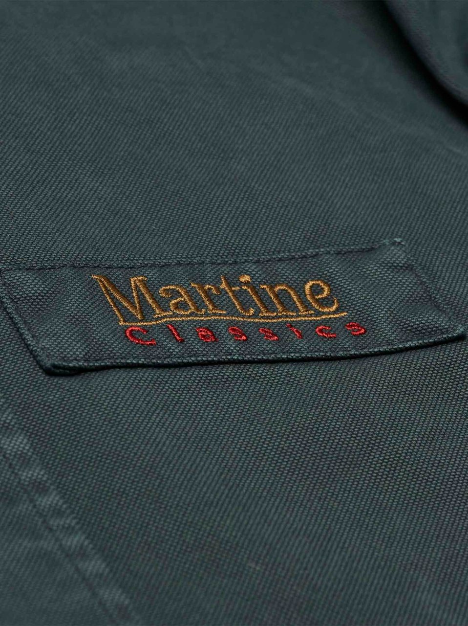 Martine Rose Shirts Verde Scuro Groen