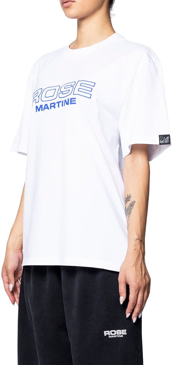 Martine Rose CLASSIC T-SHIRT WHITE ROSE MARTINE Wit