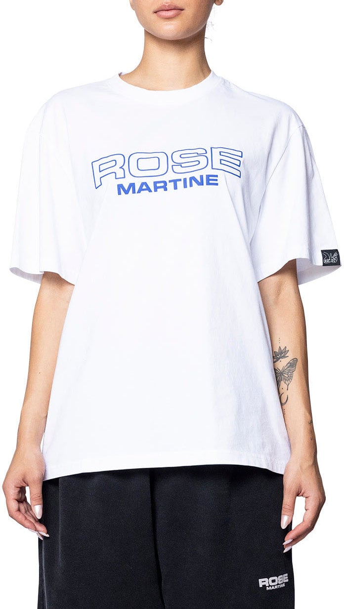 Martine Rose CLASSIC T-SHIRT WHITE ROSE MARTINE Wit