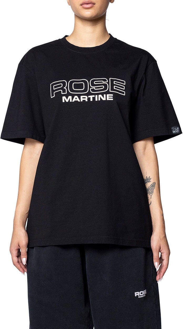 Martine Rose CLASSIC T-SHIRT BLACK ROSE MARTINE Zwart