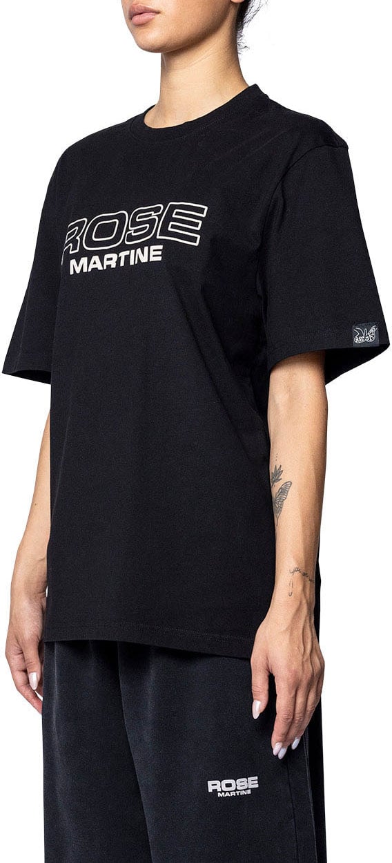 Martine Rose CLASSIC T-SHIRT BLACK ROSE MARTINE Zwart