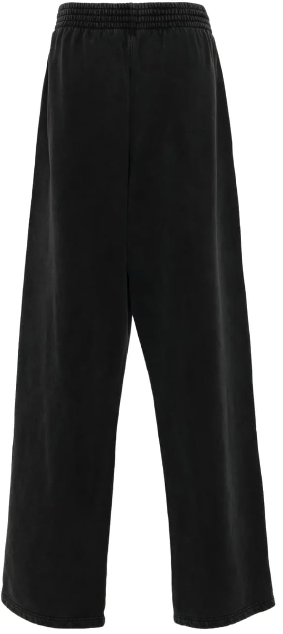 Martine Rose Wide Leg Trackpant Black Washed Black Rose Zwart