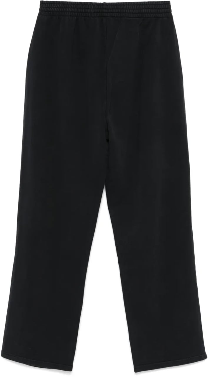 Martine Rose Wide Leg Sweatpant Black Washed Zwart
