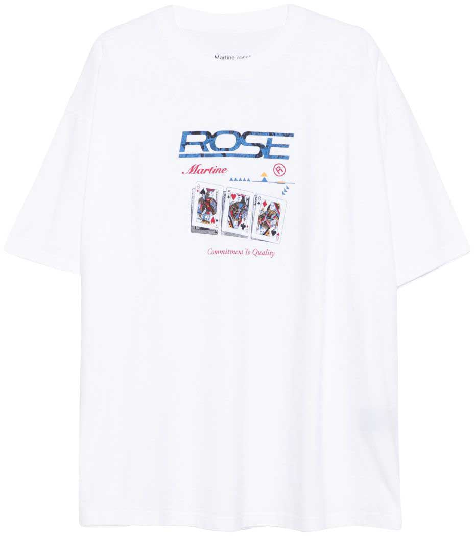 Martine Rose T-Shirts And Polos White Wit