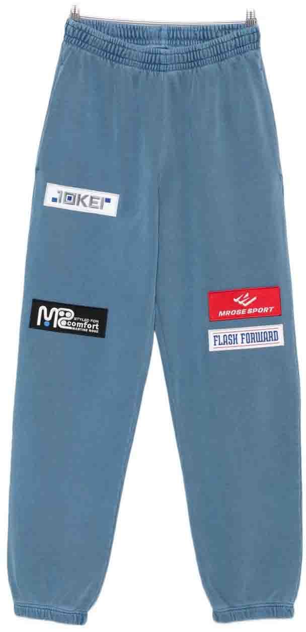 Martine Rose Trousers Clear Blue Blauw