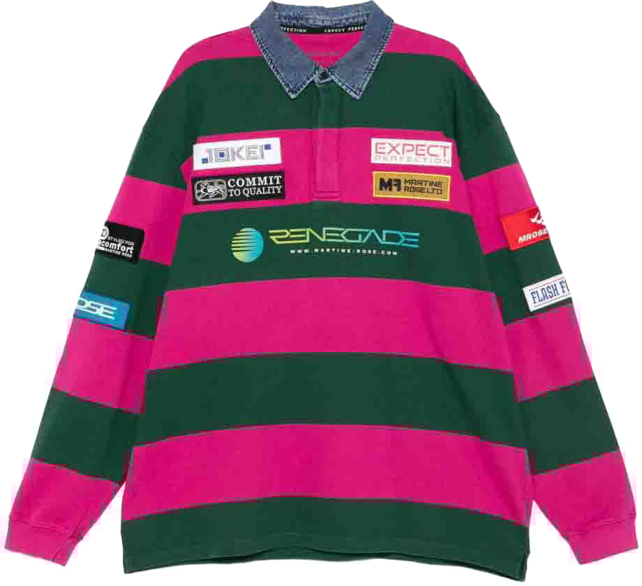 Martine Rose T-Shirts And Polos Fuchsia Roze