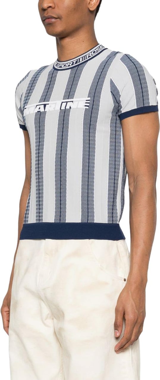 Martine Rose T-Shirts And Polos Blue Blauw