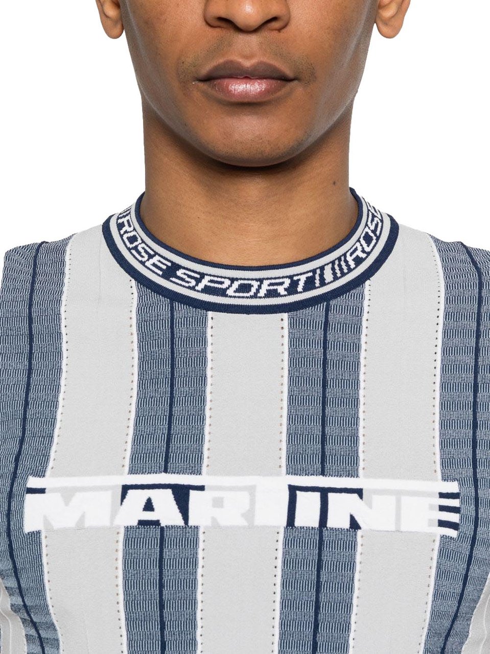 Martine Rose T-Shirts And Polos Blue Blauw