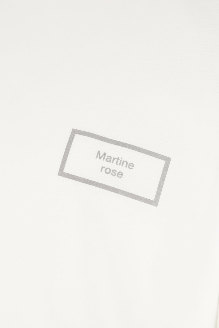 Martine Rose Martine Rose White cotton t-shirt Divers