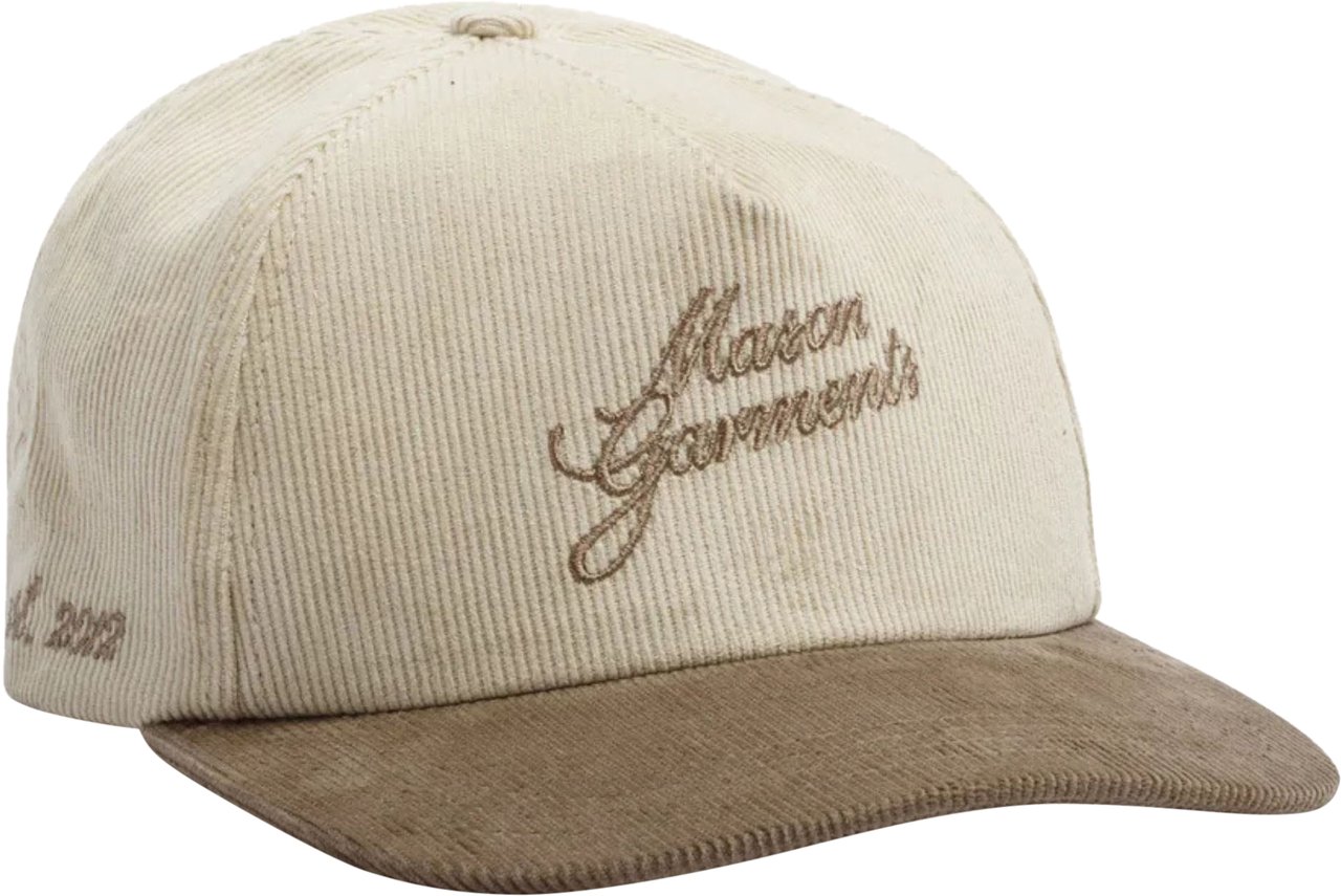 Mason Garments Cap Bicolore Petten Taupe Acc-27 Taupe