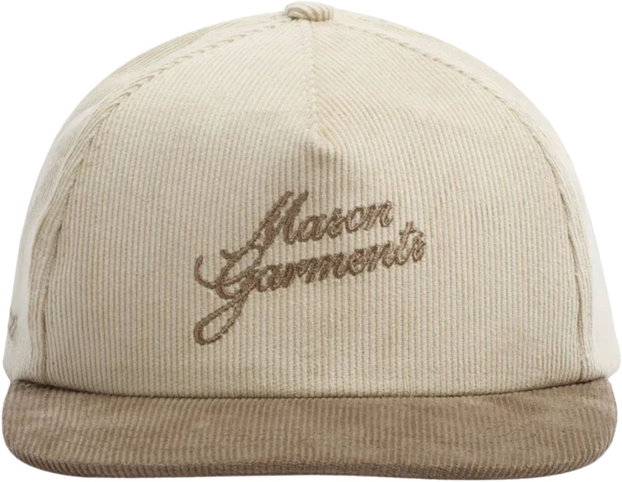 Mason Garments Cap Bicolore Petten Taupe Acc-27 Taupe
