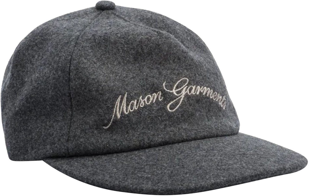 Mason Garments Cap Cotone Petten Grijs Acc-28 Grijs