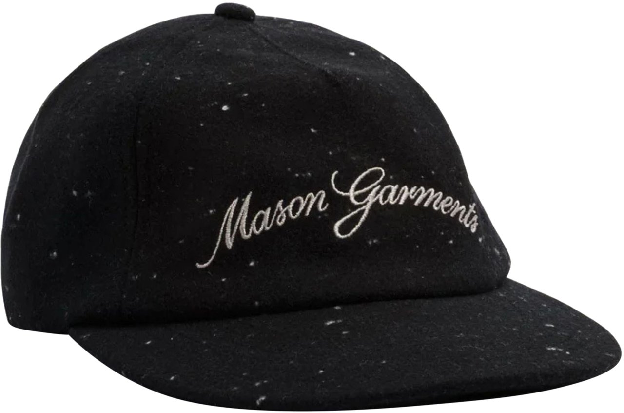 Mason Garments Cap Cotone Petten Zwart Acc-28 Zwart