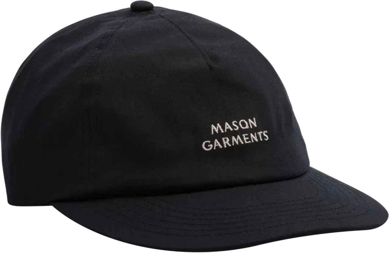 Mason Garments Cap Totone Petten Zwart Acc-29 Zwart