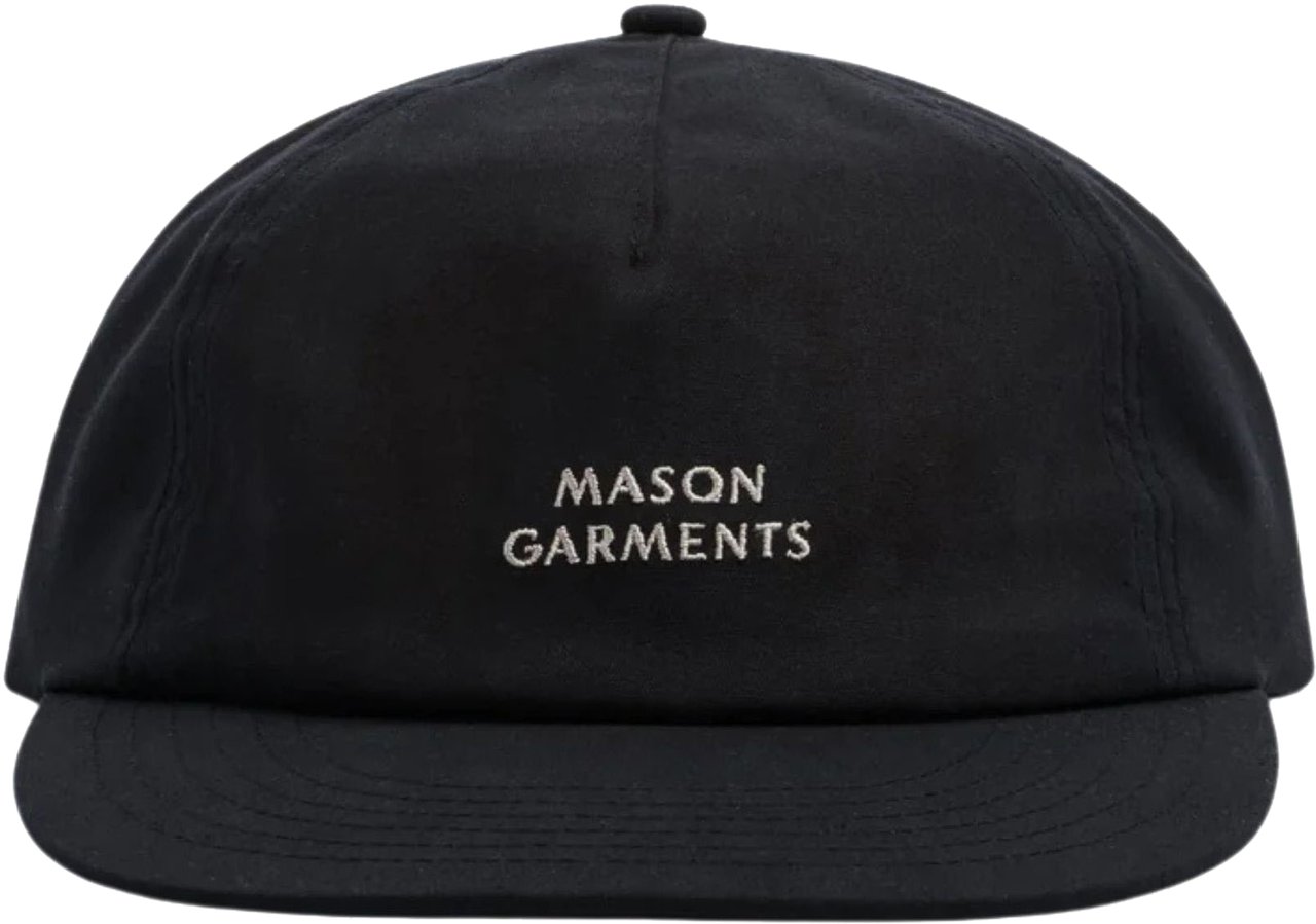Mason Garments Cap Totone Petten Zwart Acc-29 Zwart