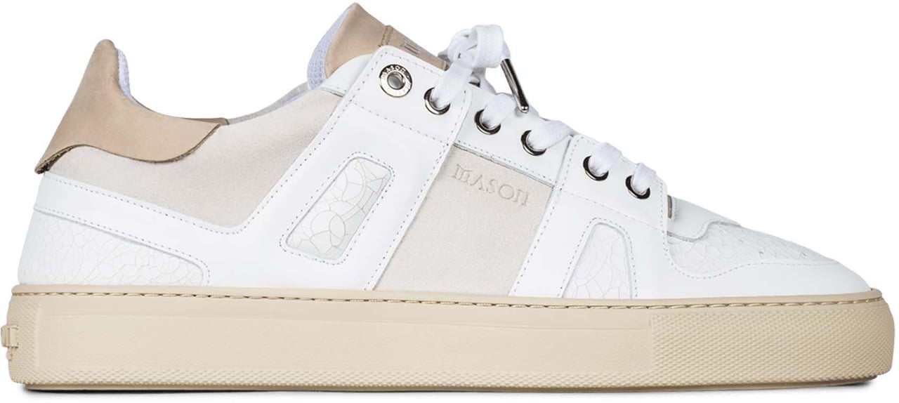 Mason Garments Mason Garments Bari Crepa Sneakers Wit Bari - Crepa - White Wit