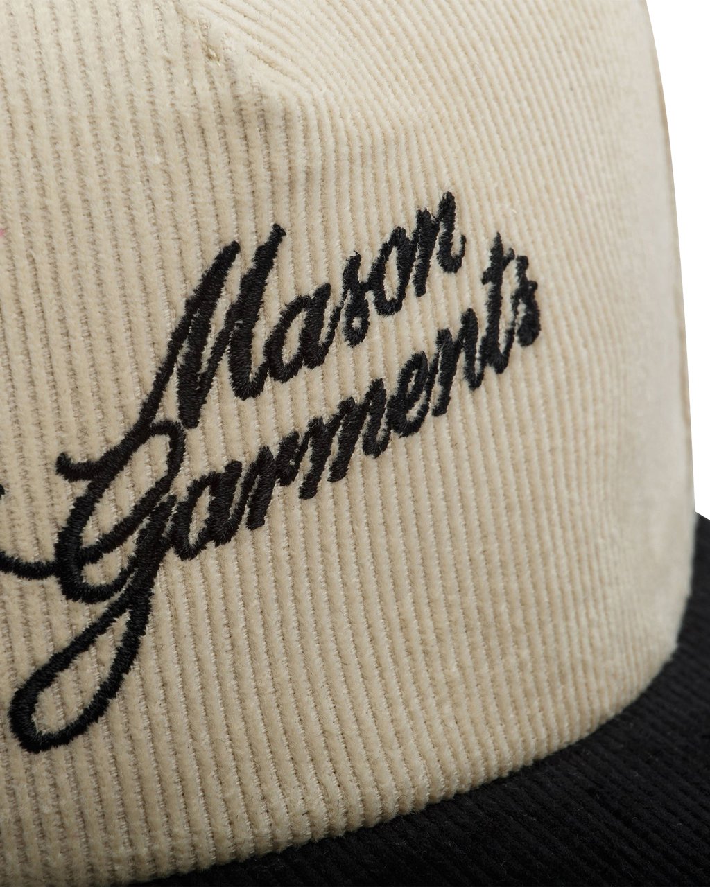 Mason Garments Pet Bicolore Zwart