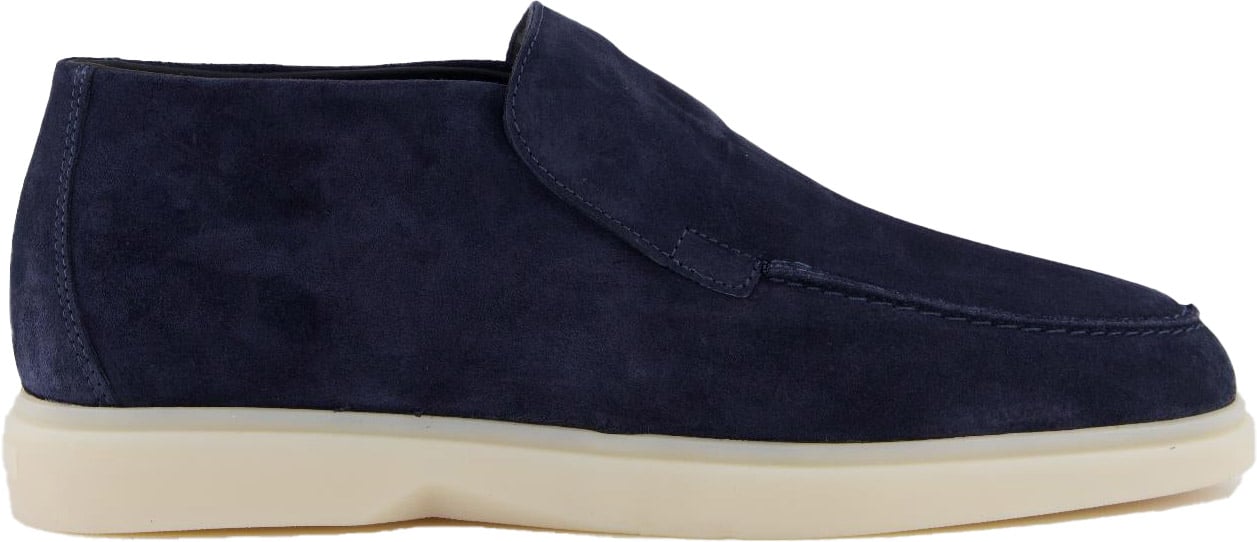 Mason Garments Heren Amalfi Loafer Mid Blauw