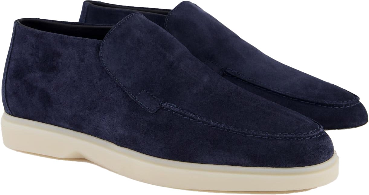 Mason Garments Heren Amalfi Loafer Mid Blauw