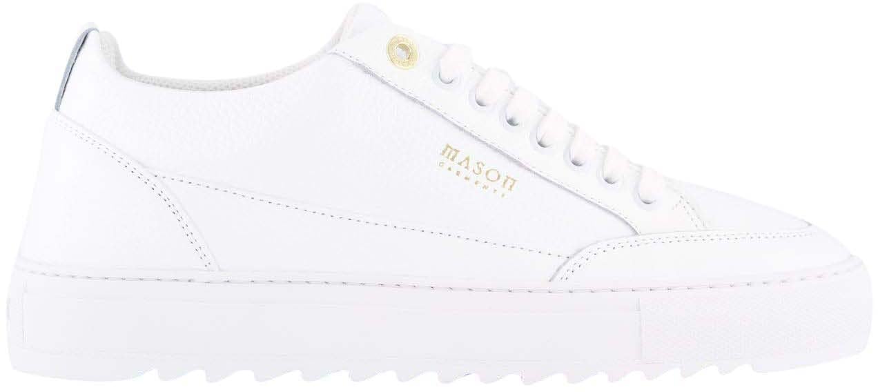 Mason Garments Heren Tia Squali Sneaker Wit Wit