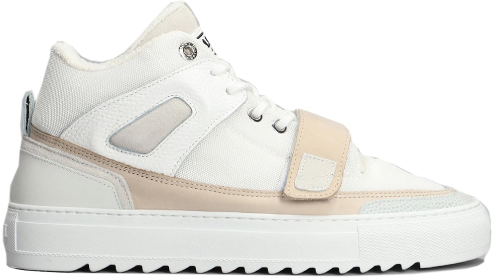Mason Garments Firenze Mid Sneakers Wit