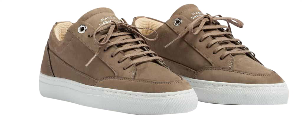 Mason Garments Tia Dress Nabuk Sneaker Bruin