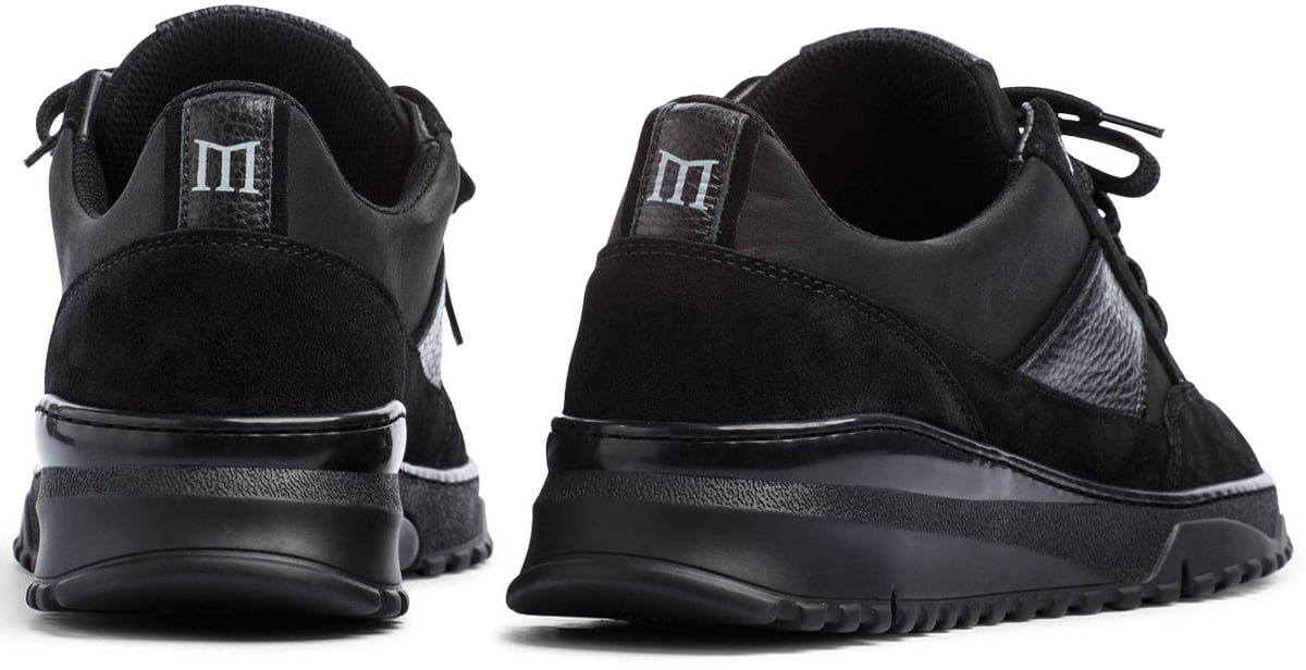 Mason Garments Sneaker Zwart Zwart