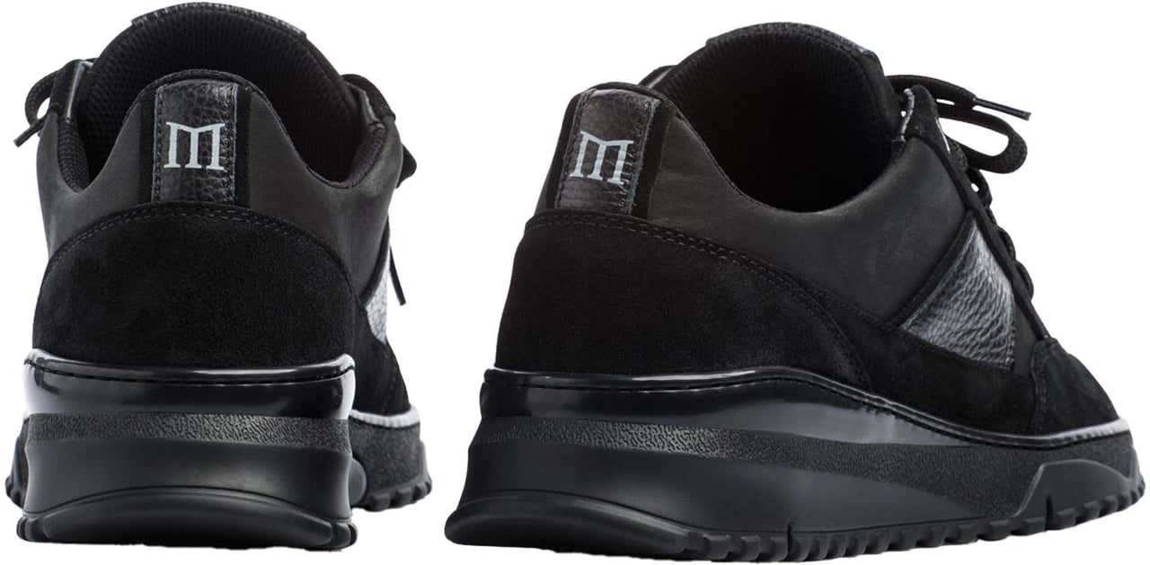 Mason Garments Tia Runner Blackout Sneakers Zwart