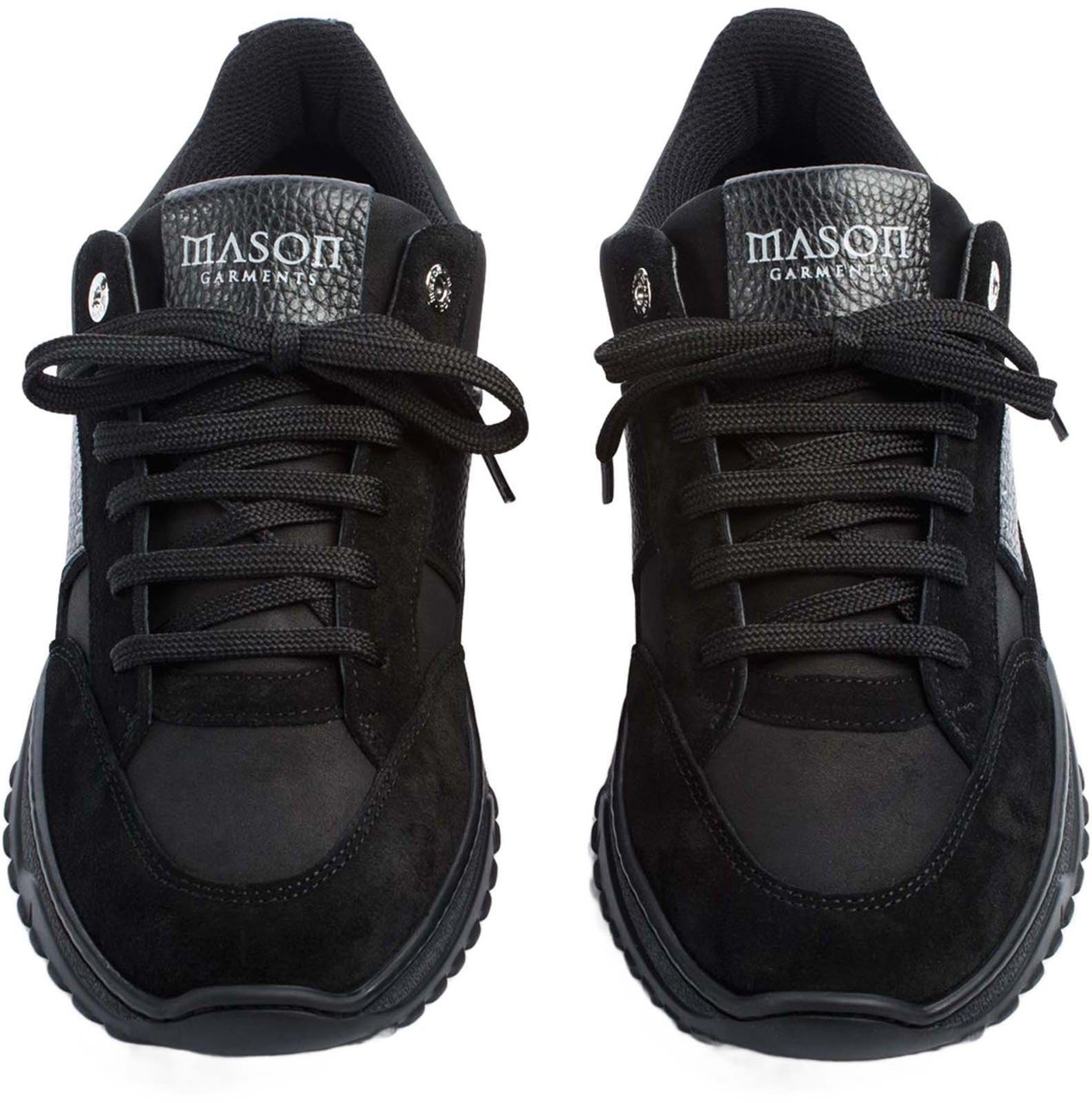 Mason Garments Tia Runner Blackout Sneakers Zwart