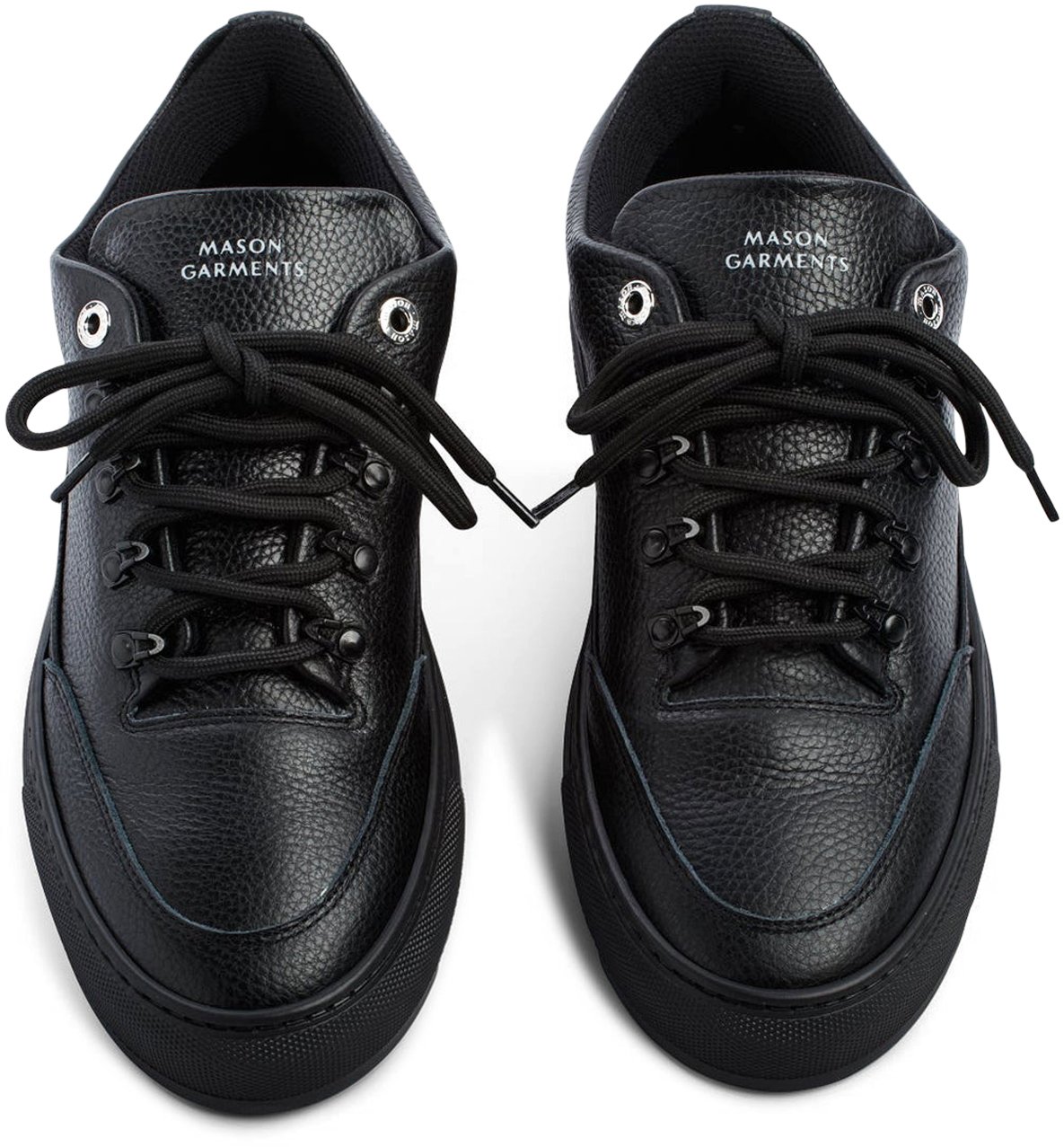 Mason Garments Sneaker Zwart Zwart