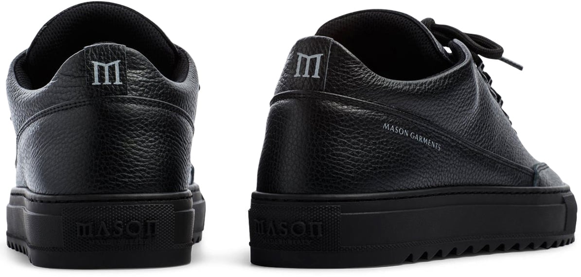 Mason Garments Sneaker Zwart Zwart