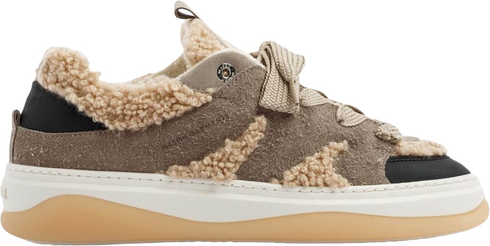 Mason Garments Venice Teddy Dames Sneakers Beige