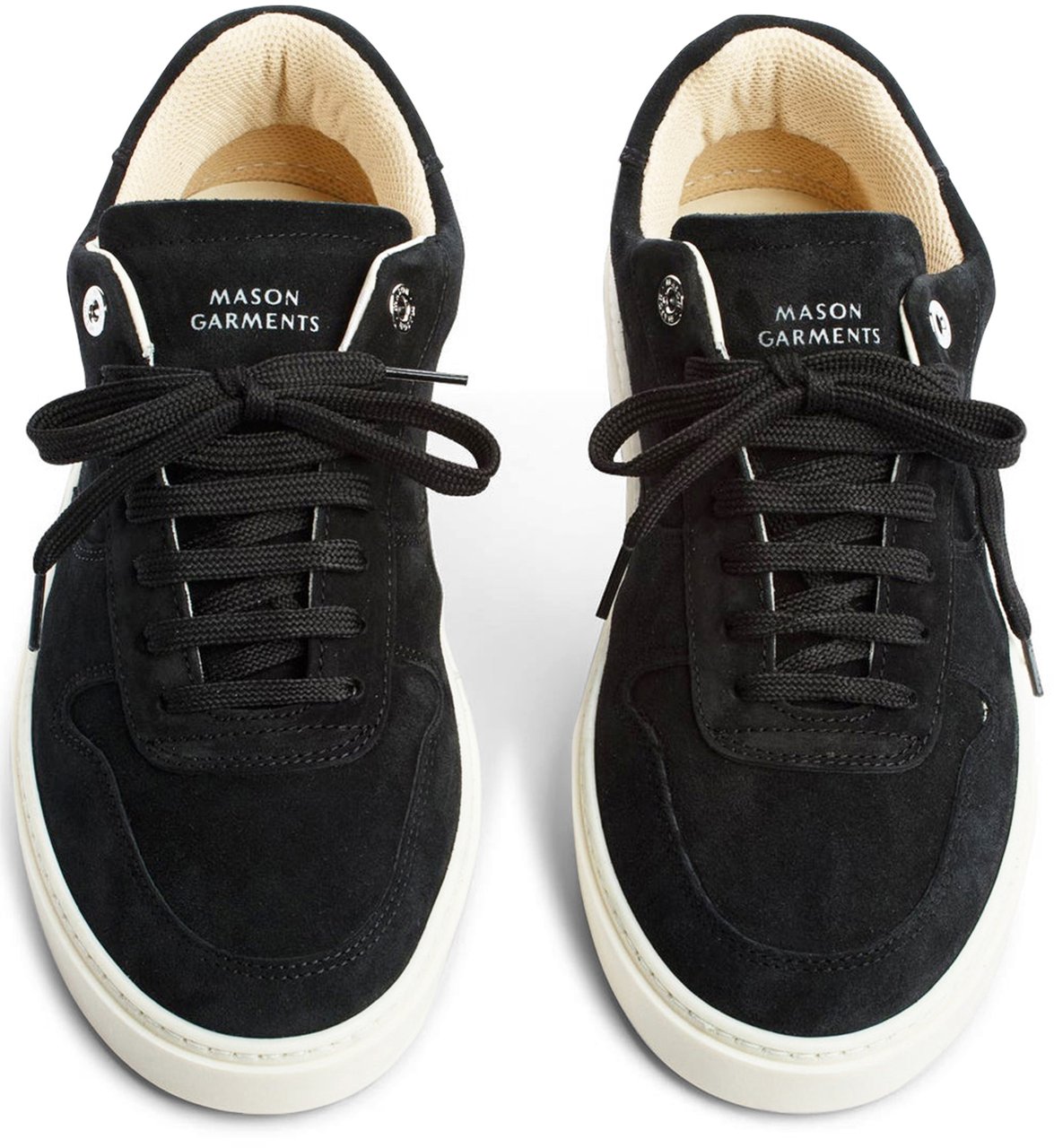 Mason Garments Sneaker Zwart Zwart