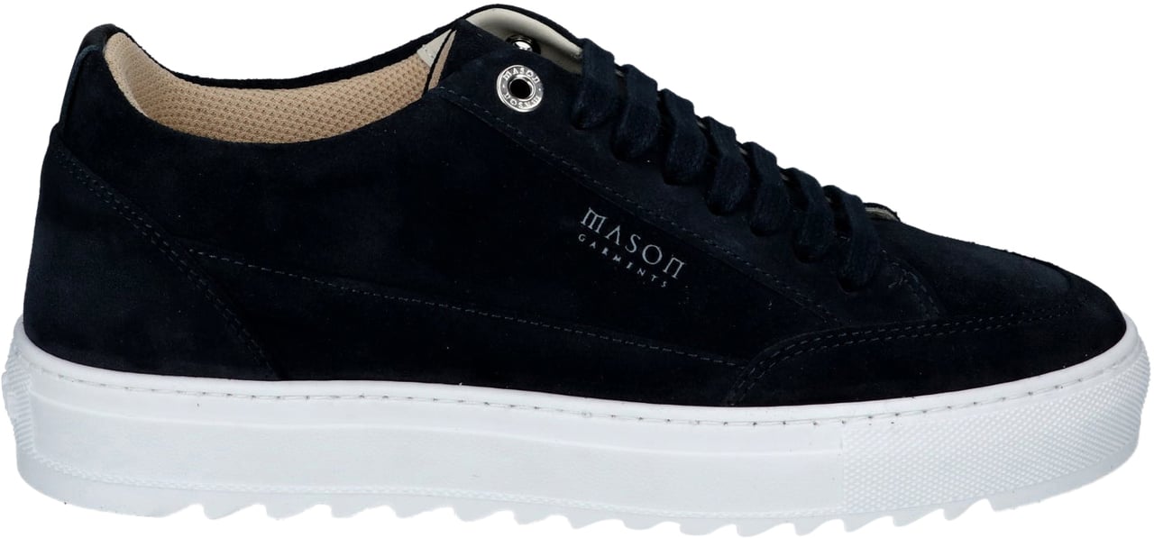 Mason Garments Mason Garments Sneaker Blauw Tia Nativo Navy Blauw