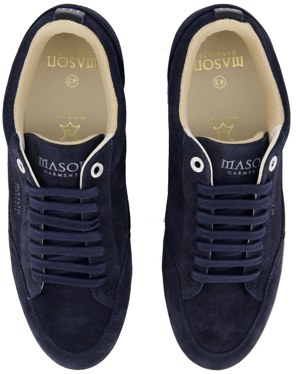 Mason Garments Heren Tia Nativo Sneaker Blauw Blauw