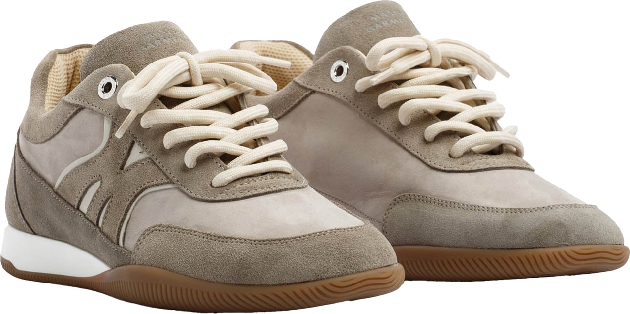 Mason Garments Maranello Suede Sneakers Taupe