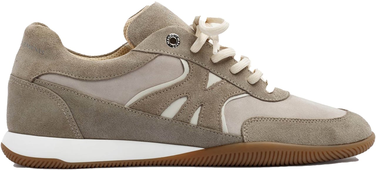 Mason Garments Maranello Suede Sneakers Taupe