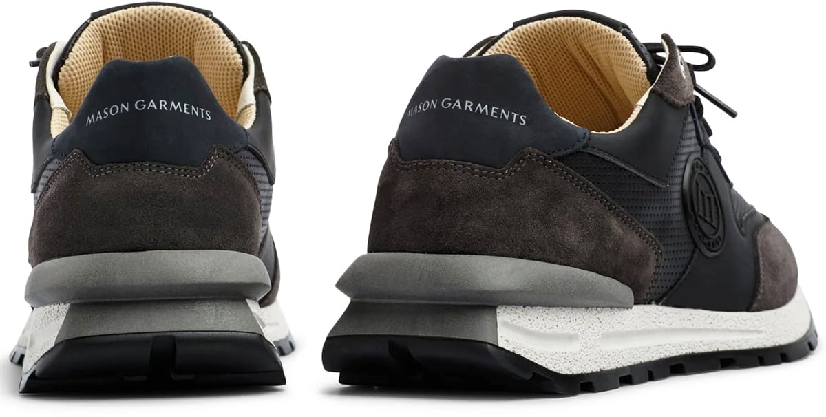 Mason Garments Sneaker Zwart Zwart