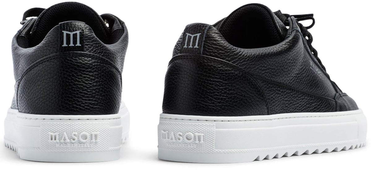 Mason Garments Sneaker Zwart Zwart
