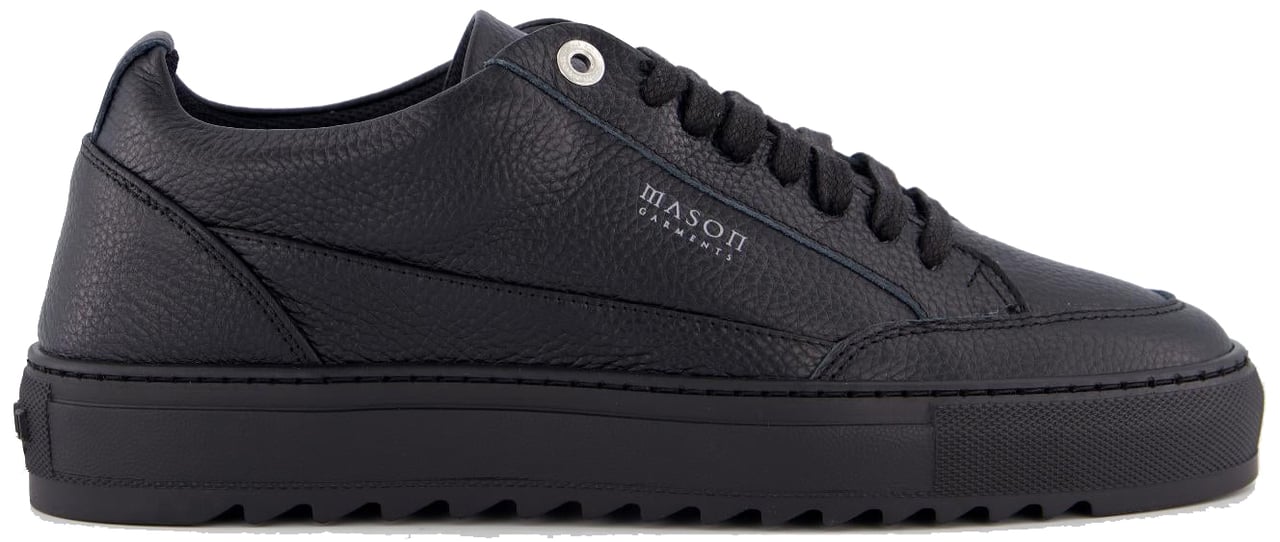 Mason Garments Heren Tia Alce Tonale Sneaker Zwart Zwart