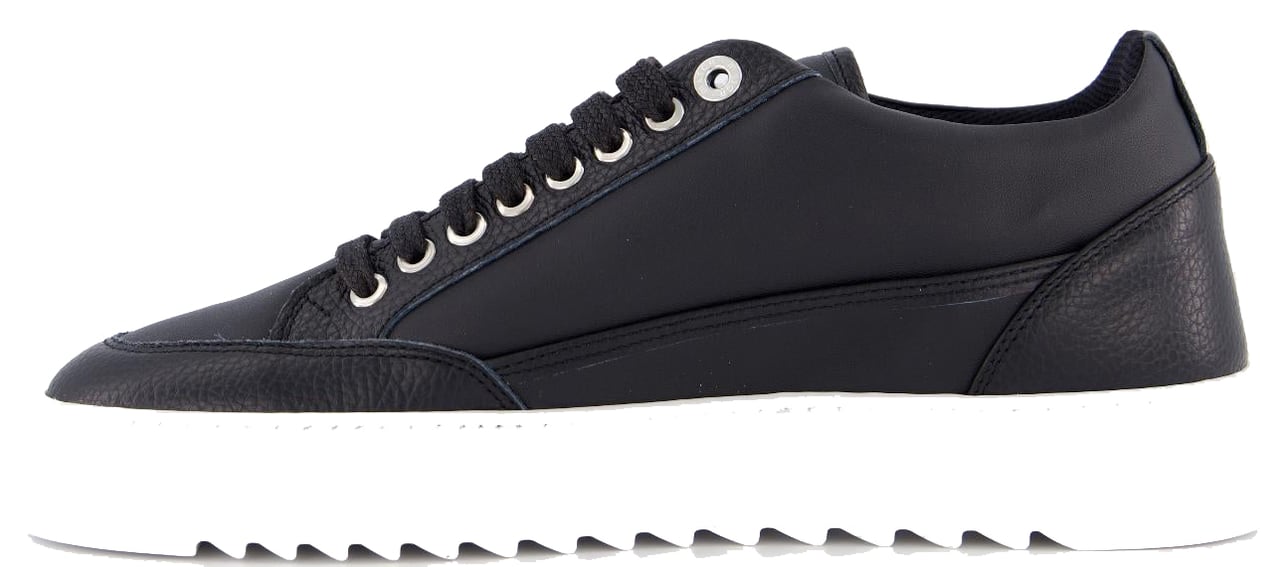 Mason Garments Heren Tia Bicolore Sneaker Zwart Zwart