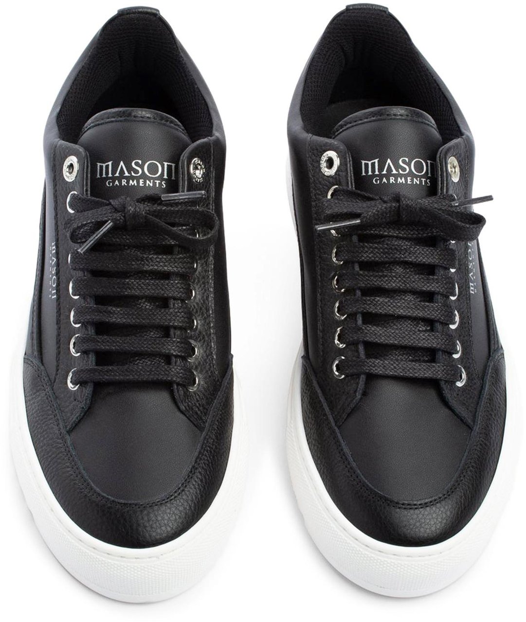 Mason Garments Sneaker Zwart Zwart