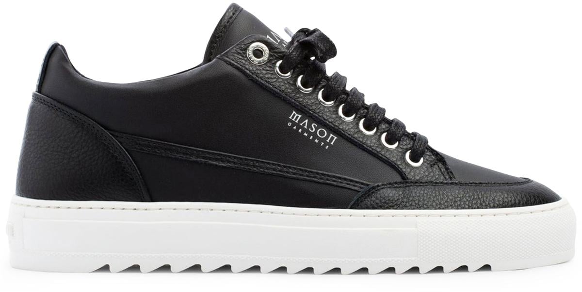 Mason Garments Sneaker Zwart Zwart