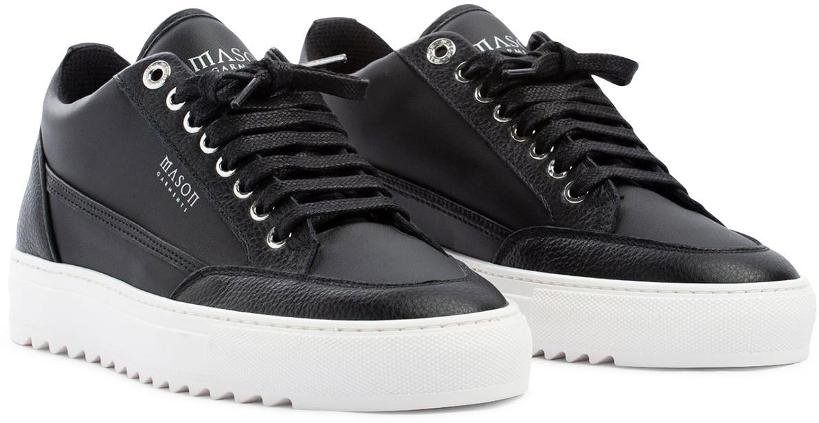 Mason Garments Sneaker Zwart Zwart