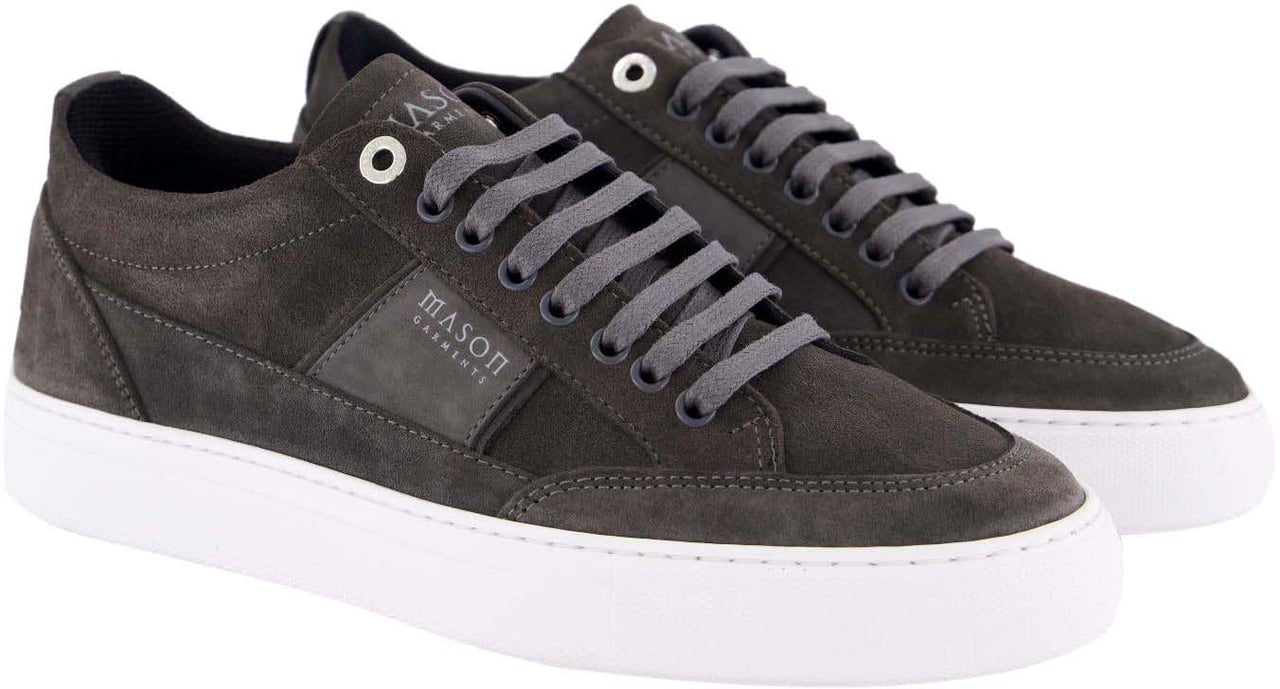 Mason Garments Heren Tia Sarbini Sneaker Grijs Grijs
