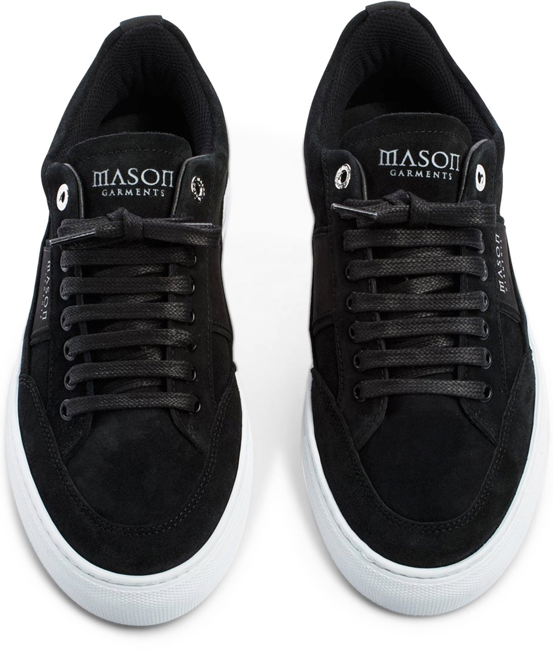 Mason Garments Sneaker Zwart Zwart