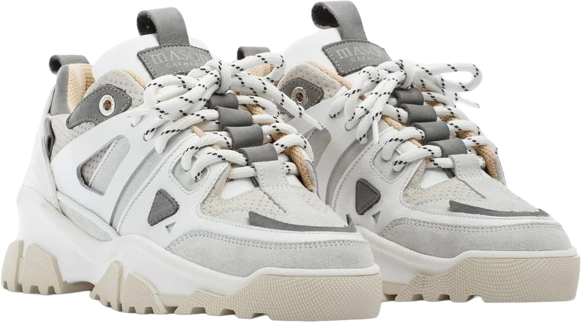 Mason Garments Heren Genova Ultimo sneakers Wit